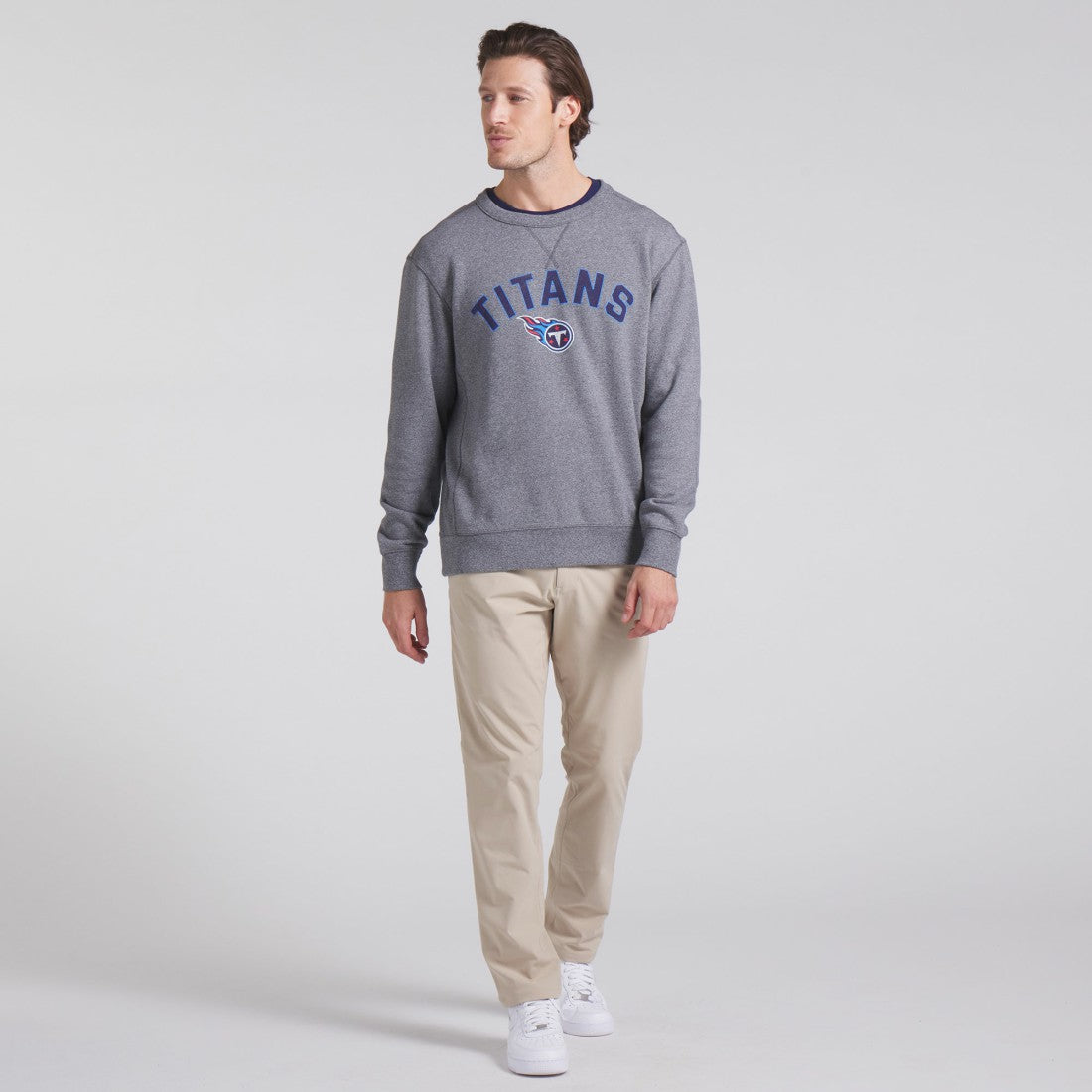 NFL Tennessee Titans Loop Terry Pullover Sweatshirt