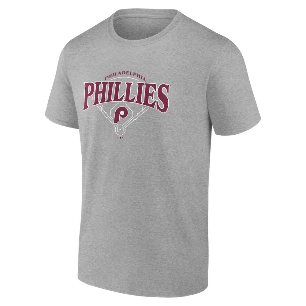 Philadelphia Phillies Home Field T-Shirt - Heather Gray