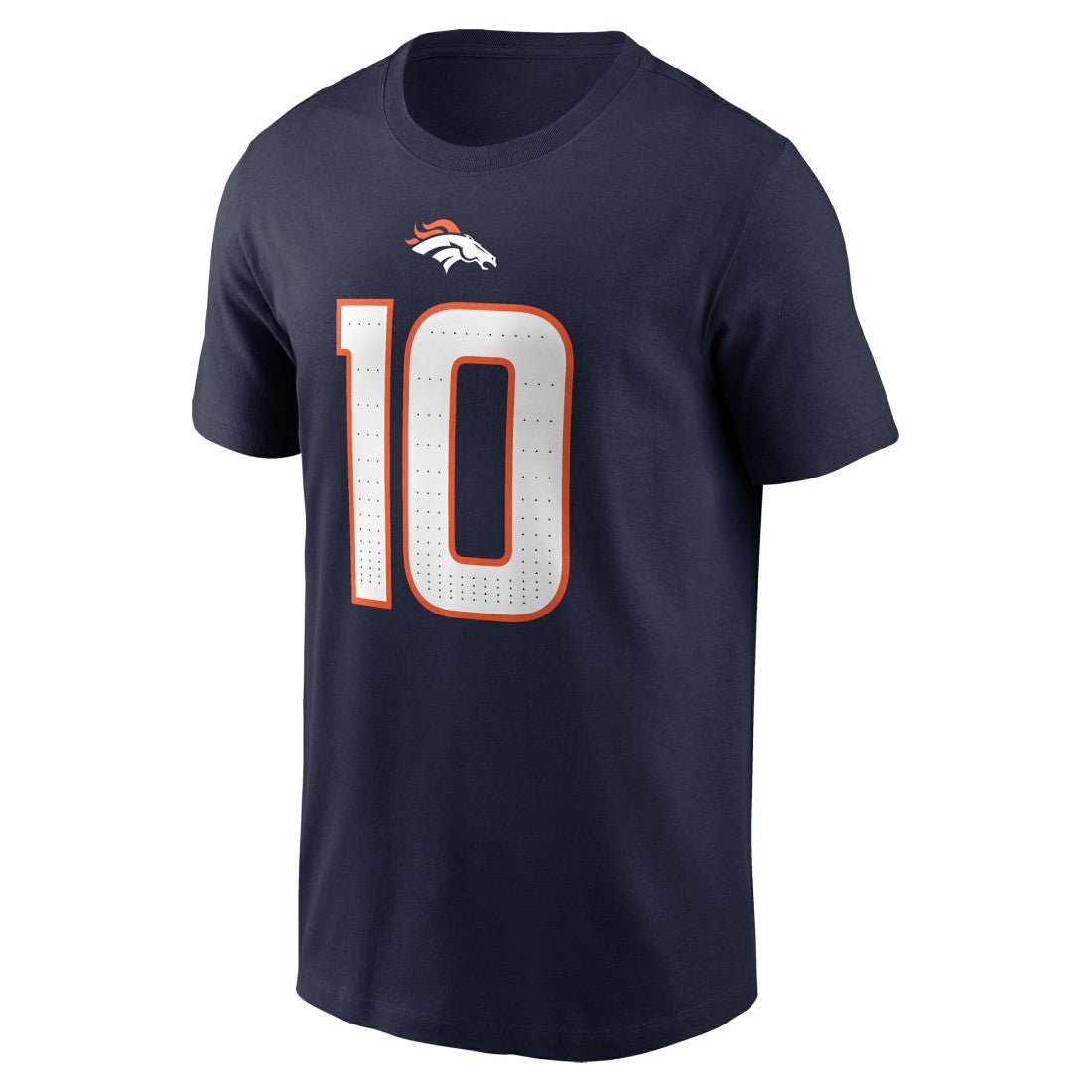 NFL Denver Broncos Bo Nix  Player Name & Number T-Shirt
