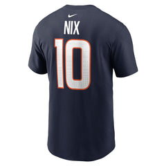 NFL Denver Broncos Bo Nix  Player Name & Number T-Shirt