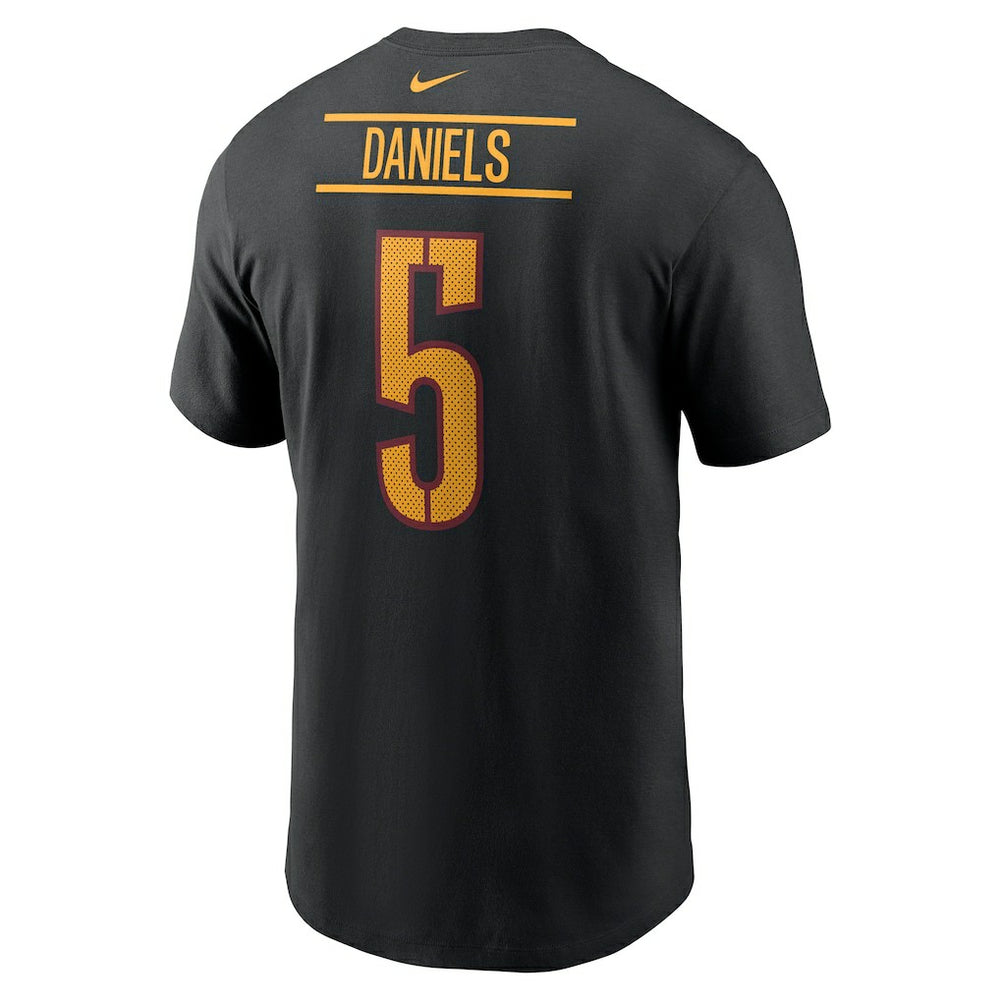 NFL Washington Commanders Jayden Daniels  Player Name & Number T-Shirt