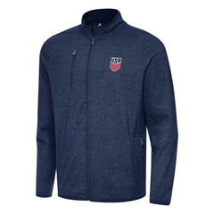 USMNT Antigua Hold-Up Tri-Blend Full-Zip Jacket / Soccer For sale