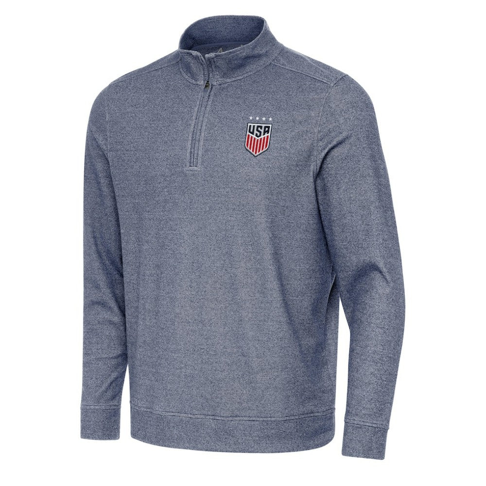 USWNT Antigua Subtle Quarter-Zip Top / Soccer Outlet