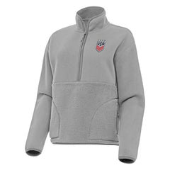 USWNT Antigua Women's Figure Quarter-Zip Jacket / Soccer Discount
