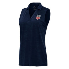 USMNT Antigua Layout Sleeveless V-Neck Polo / Soccer For sale