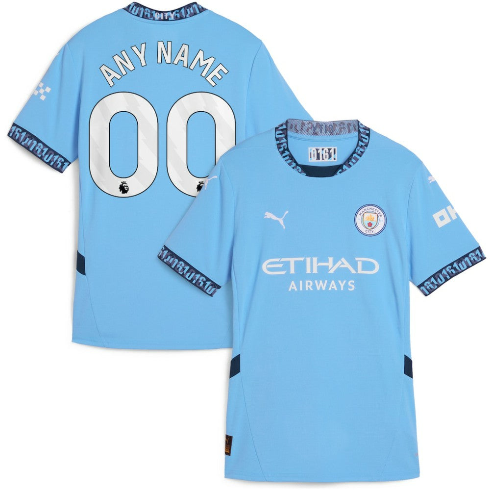 Manchester City Women's 2024/25 Home Replica Custom Jersey / Soccer Outlet