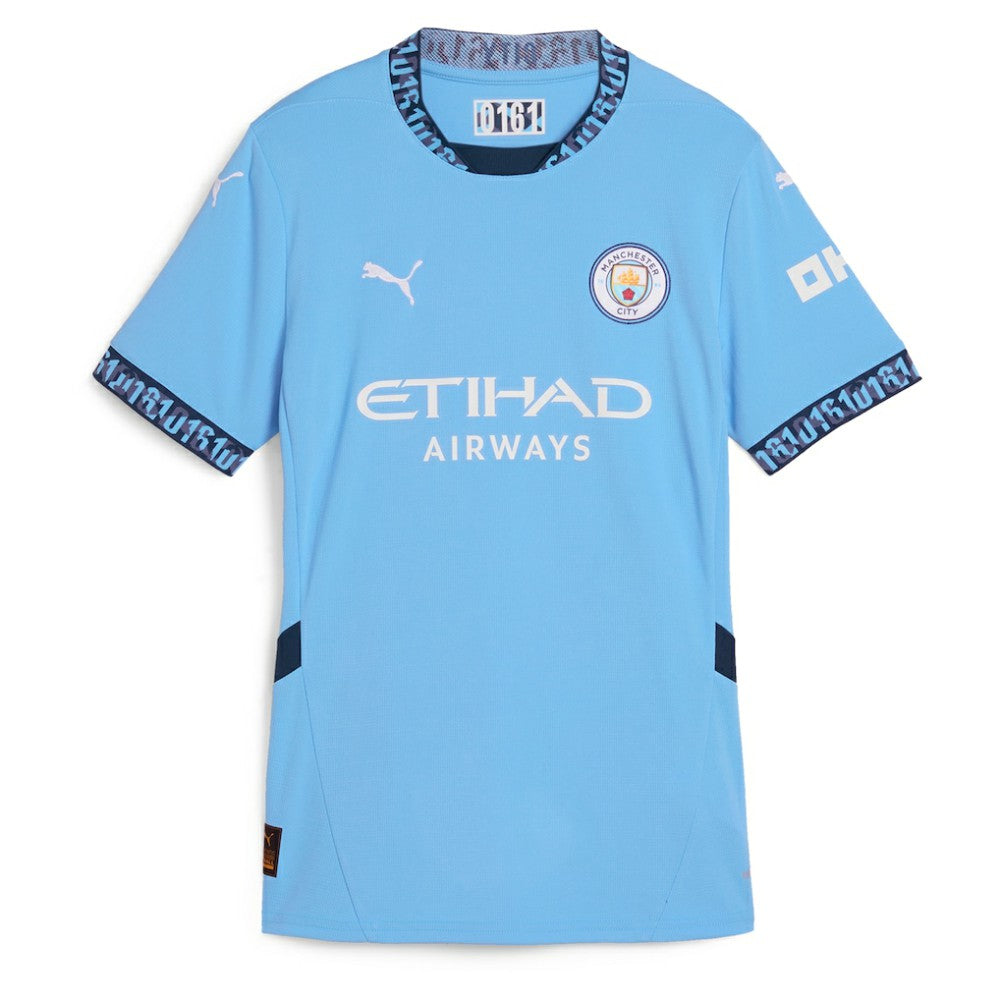 Manchester City Women's 2024/25 Home Replica Custom Jersey / Soccer Outlet