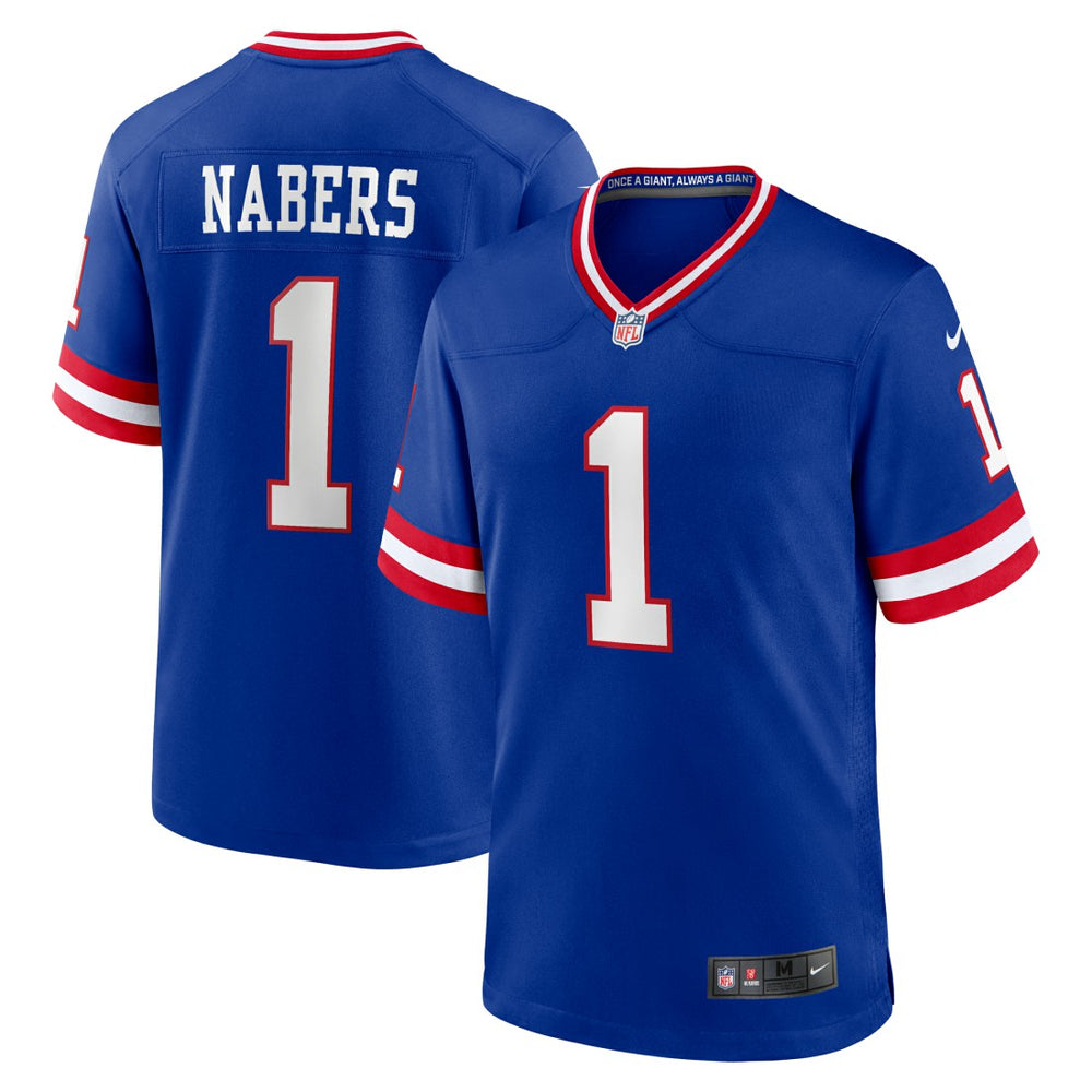 NFL New York Giants Malik Nabers  Game Player Jersey