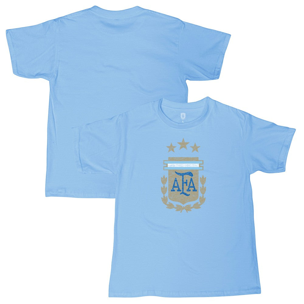 Argentina National Team 1863FC Youth Badge T-Shirt / Soccer For sale