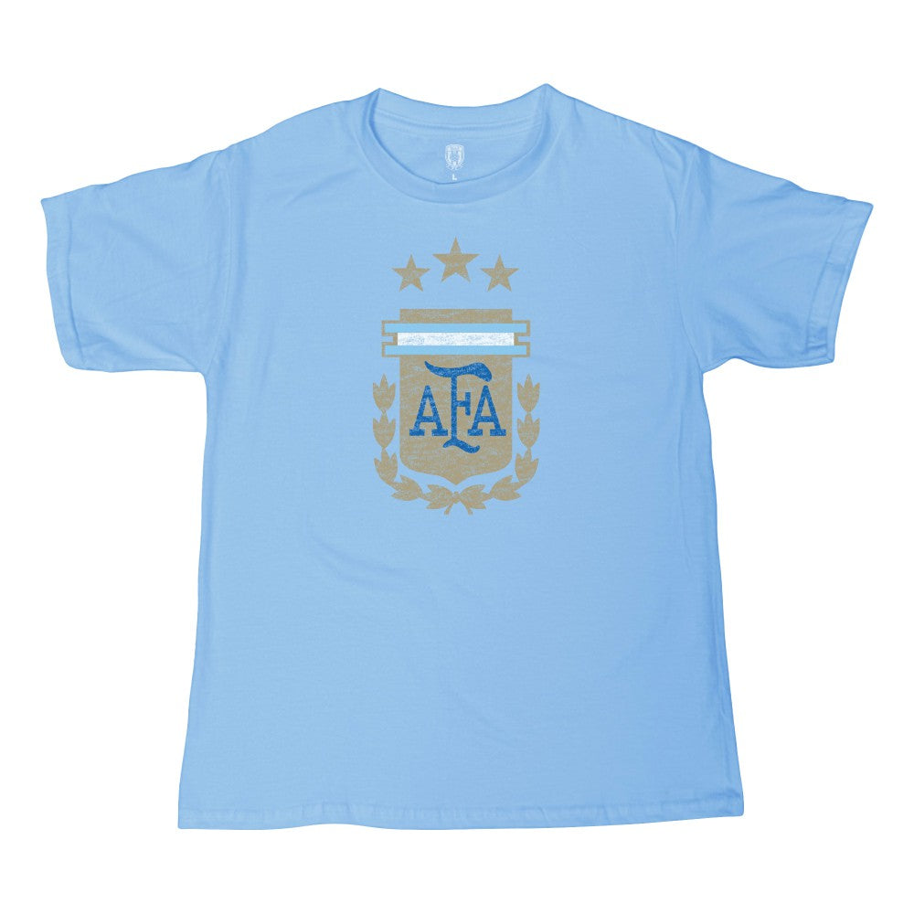 Argentina National Team 1863FC Youth Badge T-Shirt / Soccer For sale