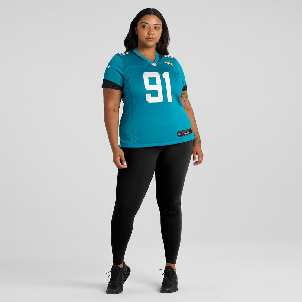 NFL Jacksonville Jaguars Arik Armstead  Women's Team Game Jersey