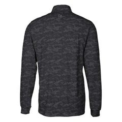 NFL Carolina Panthers Cutter & Buck Traverse Camo Print Stretch DryTec Quarter-Zip Top