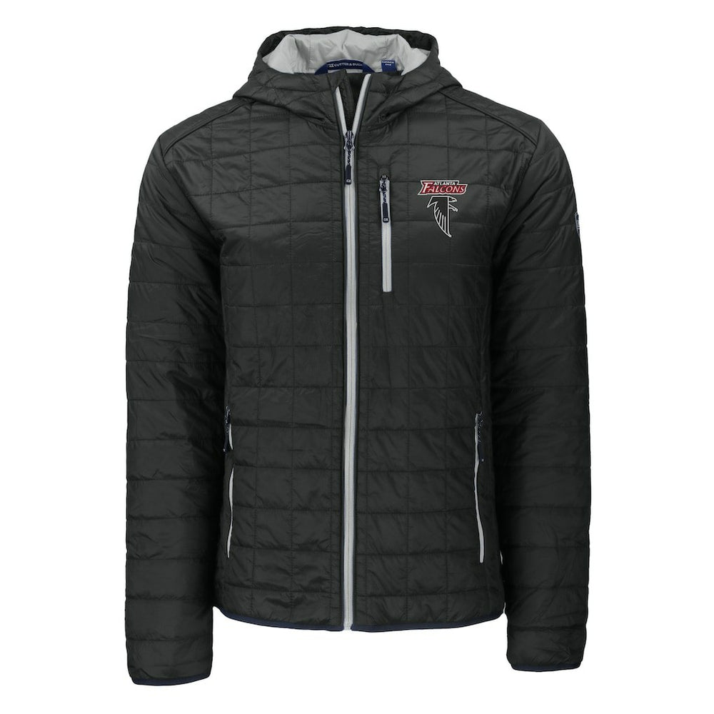 NFL Atlanta Falcons Cutter & Buck Rainier PrimaLoft Eco Insulated Full-Zip Puffer Jacket