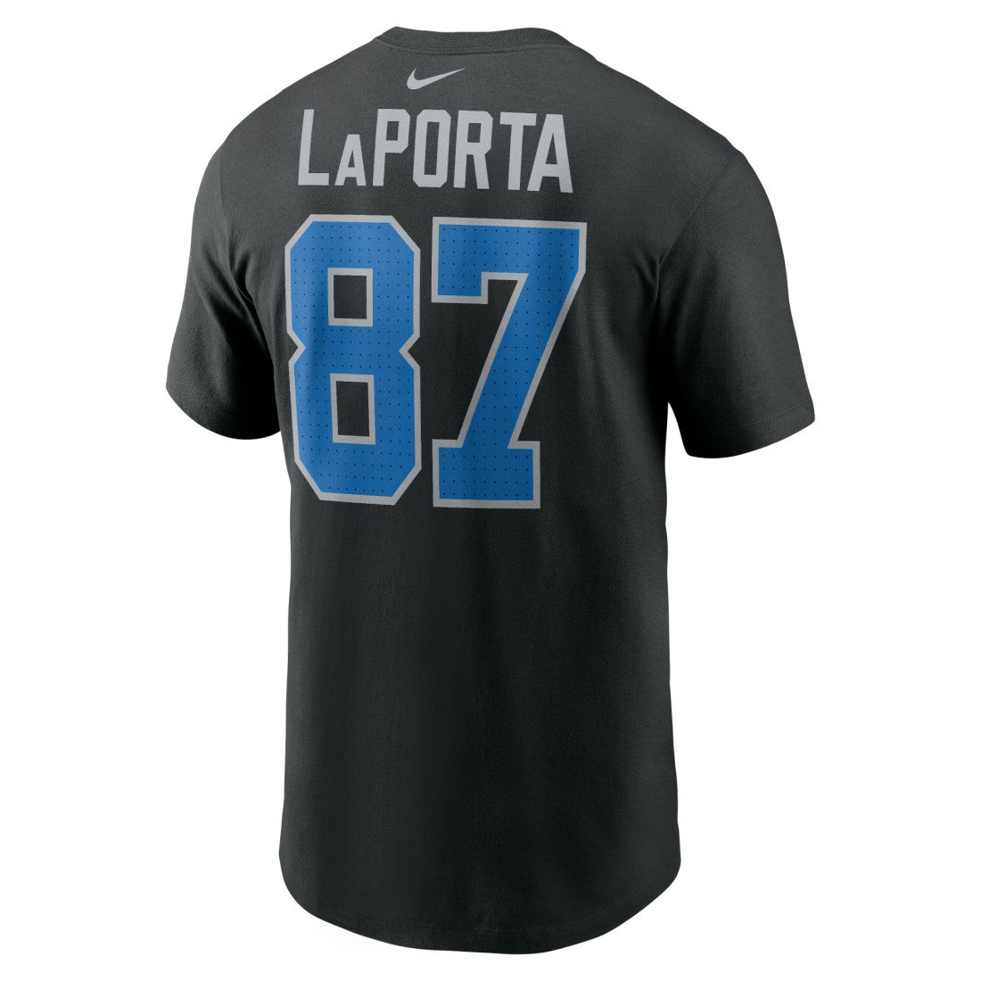 NFL Detroit Lions Sam LaPorta  Name & Number T-Shirt