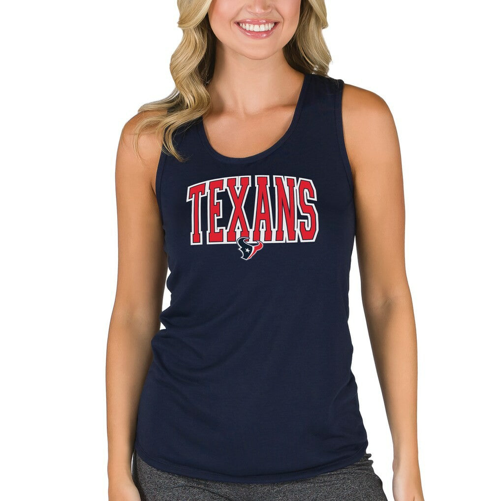 NFL Houston Texans Concepts Sport Women's Marathon Tank Top