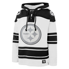 NFL Pittsburgh Steelers '47 After Image Superior Lacer Pullover Hoodie