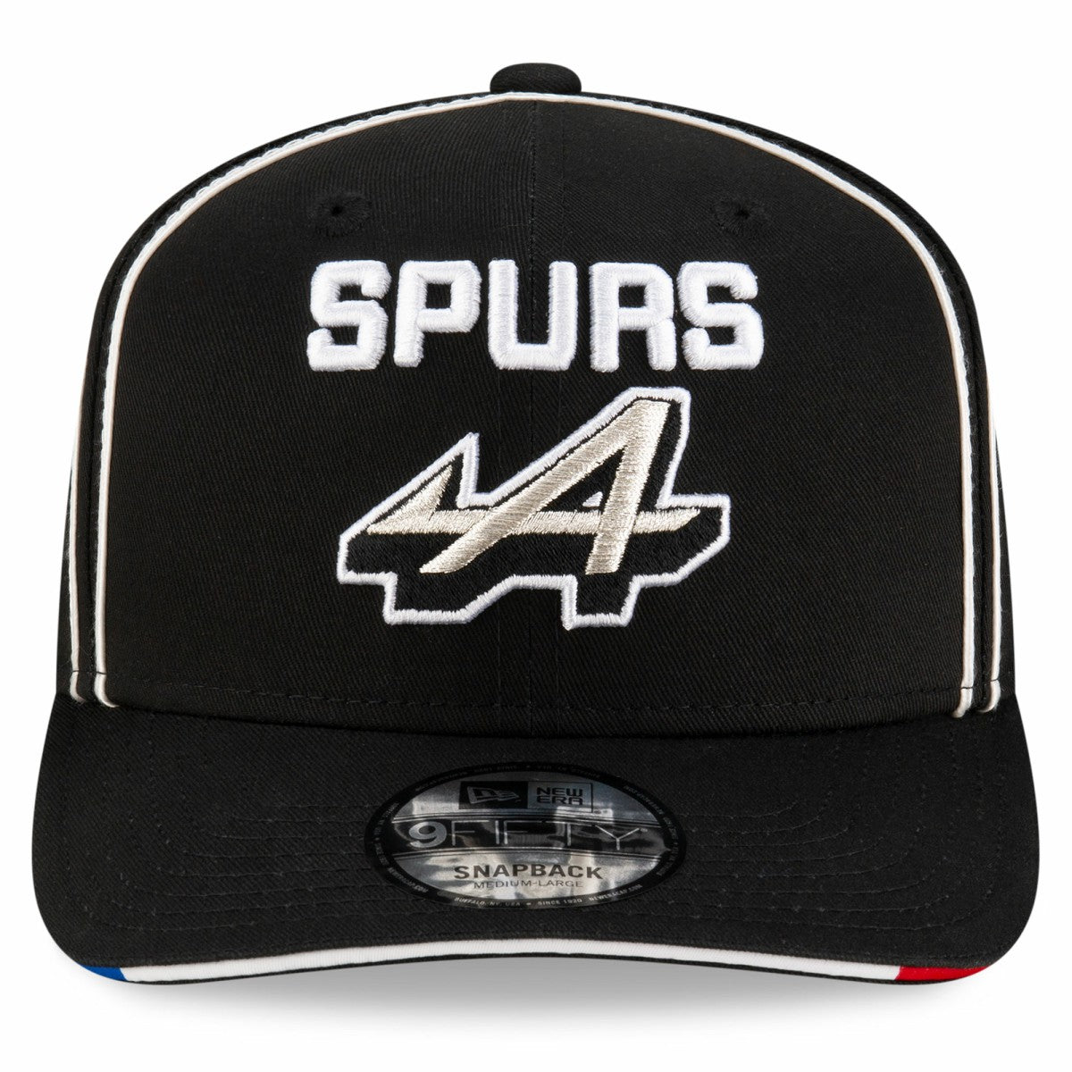 San Antonio Spurs x Alpine 9FIFTY Snapback Hat - Black | New Era shop