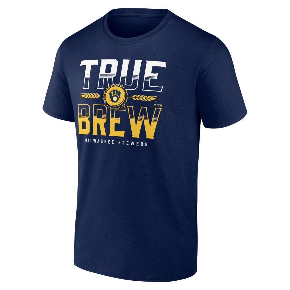 Milwaukee Brewers Hometown Double T-Shirt - Navy
