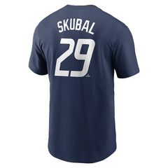 Tarik Skubal Detroit Tigers 2024 City Connect Fuse Name & Number T-Shirt - Navy | Nike