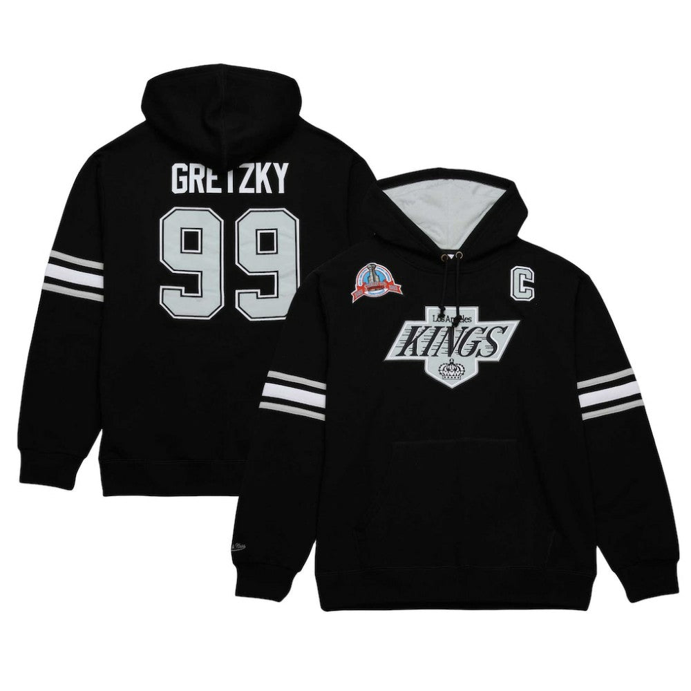 Wayne Gretzky Los Angeles Kings Mitchell & Ness 1993 Name & Number Premium Pullover Hoodie