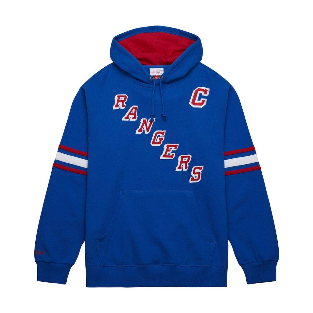 Mark Messier New York Rangers Mitchell & Ness Name & Number Premium Pullover Hoodie