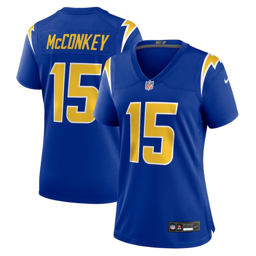 NFL Los Angeles Chargers Ladd McConkey  Women's Alternate Game Jersey