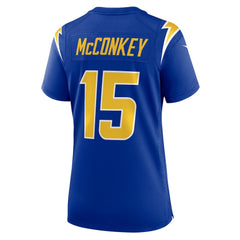 NFL Los Angeles Chargers Ladd McConkey  Women's Alternate Game Jersey