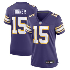 NFL Minnesota Vikings Dallas Turner  Women's Alternate Game Jersey
