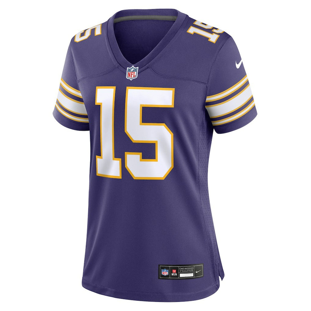 NFL Minnesota Vikings Dallas Turner  Women's Alternate Game Jersey