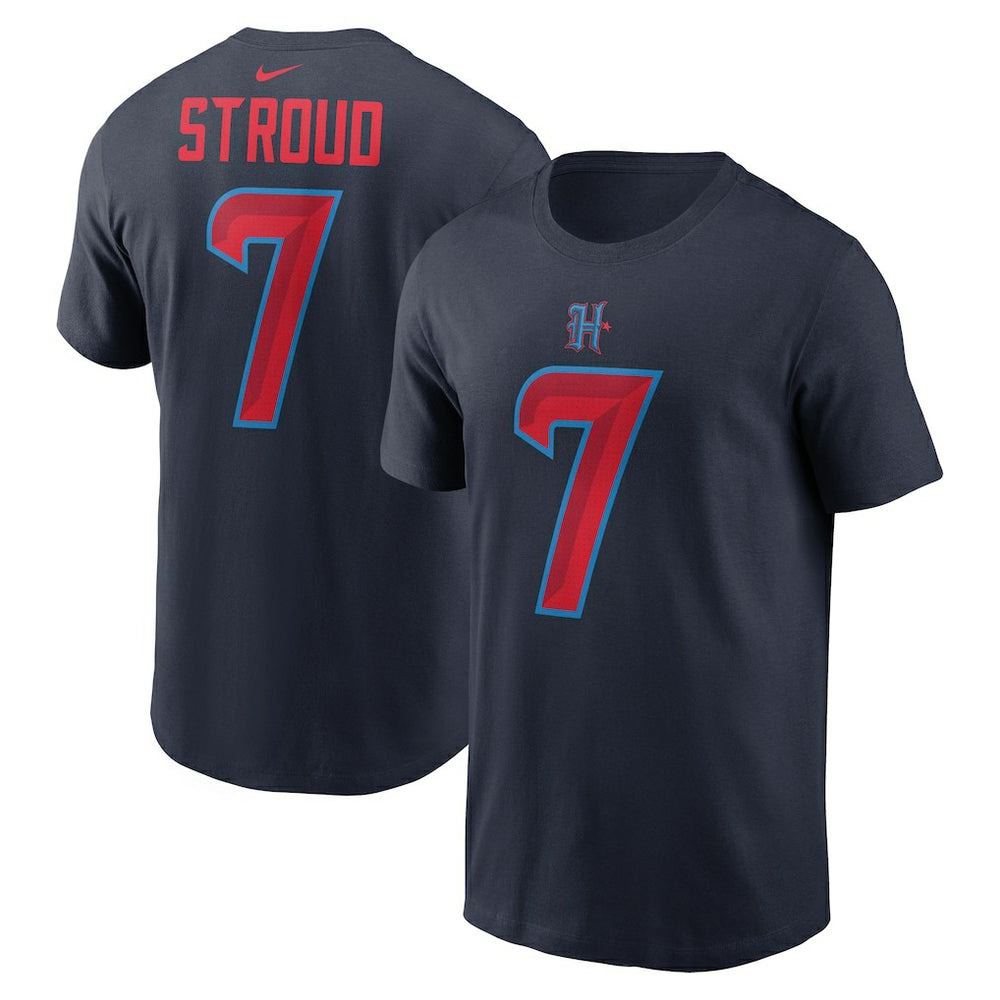 NFL Houston Texans C.J. Stroud  Name & Number T-Shirt