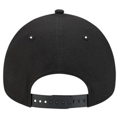 Atlanta Braves Tonal Pop 9FORTY A-Frame Adjustable Hat - Black | New Era