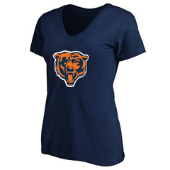 NFL Chicago Bears Caleb Williams  Women's Plus Size Fair Catch Name & Number Scoop Neck T-Shirt