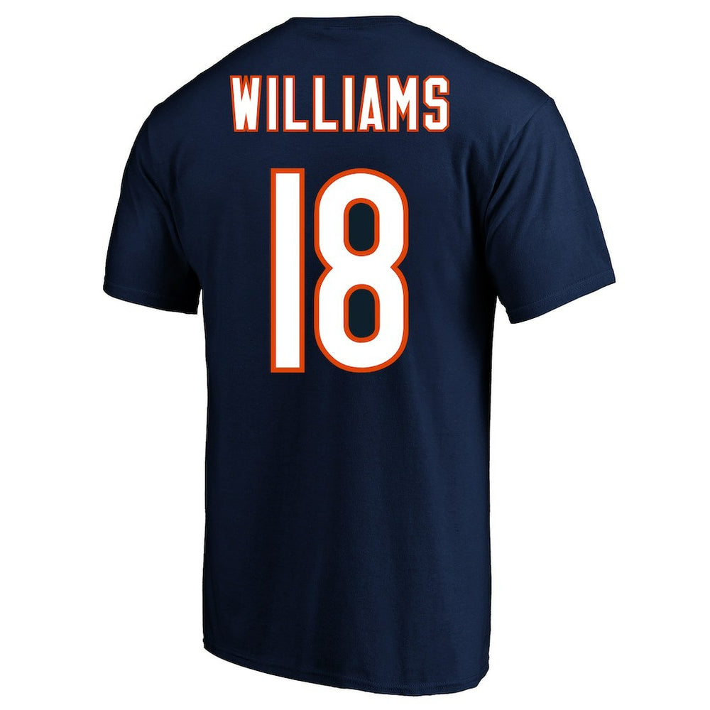 NFL Chicago Bears Caleb Williams  Big & Tall Player Name & Number T-Shirt