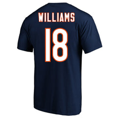 NFL Chicago Bears Caleb Williams  Big & Tall Player Name & Number T-Shirt