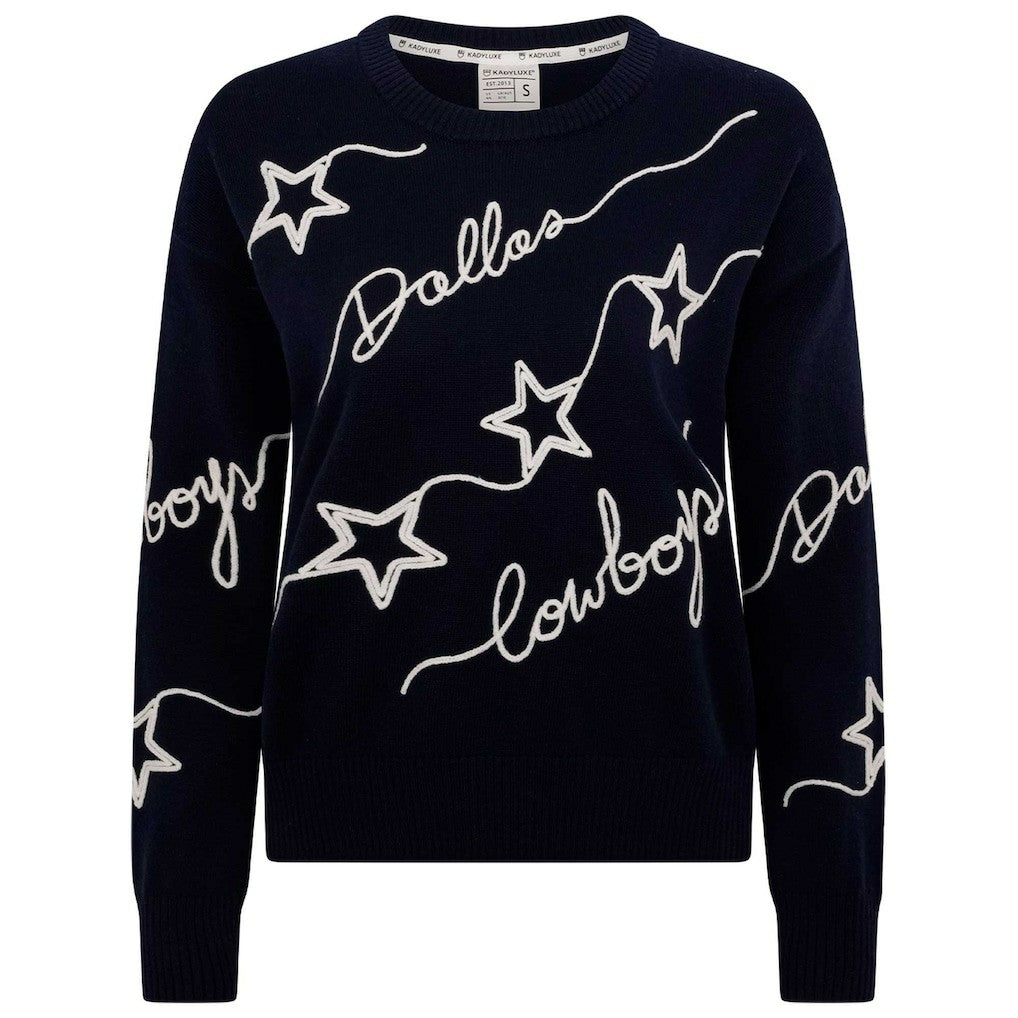 NFL Dallas Cowboys Women's Love Letter Pullover Sweater