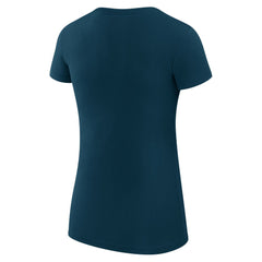 Milwaukee Brewers G-III 4Her by Carl Banks Women's Super-Slim Fit Lightweight Team Logo Graphic T-Shirt - Navy