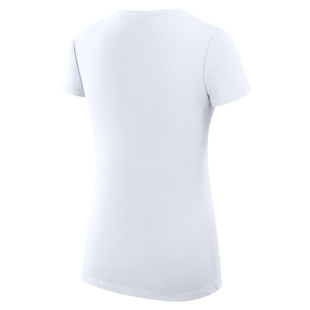 Houston Astros G-III 4Her by Carl Banks Women's Super-Slim Fit Lightweight Team Logo Graphic V-Neck T-Shirt - White
