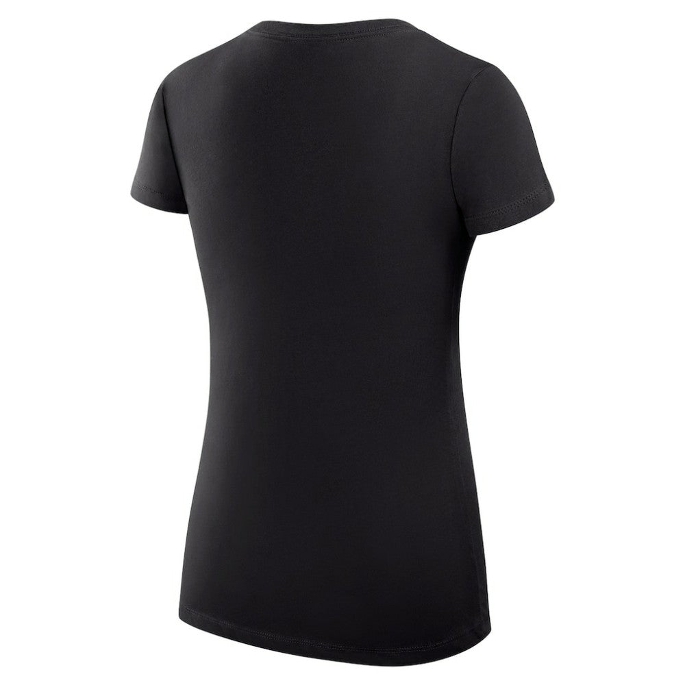 San Francisco Giants G-III 4Her by Carl Banks Women's Super-Slim Fit Lightweight Team Logo Graphic V-Neck T-Shirt - Black