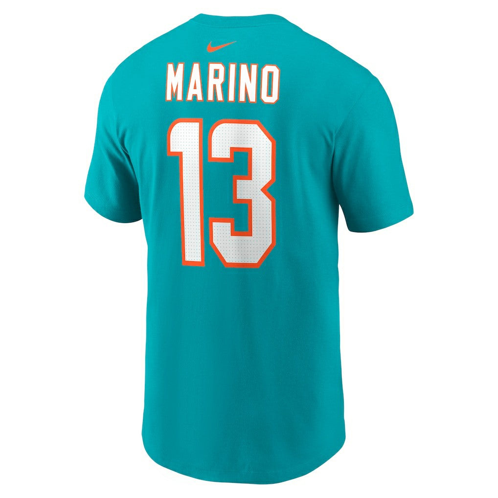 NFL Miami Dolphins Dan Marino  Retired Player Name & Number T-Shirt