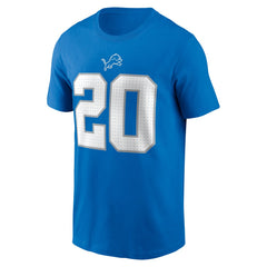 NFL Detroit Lions Barry Sanders  Retired Player Name & Number T-Shirt