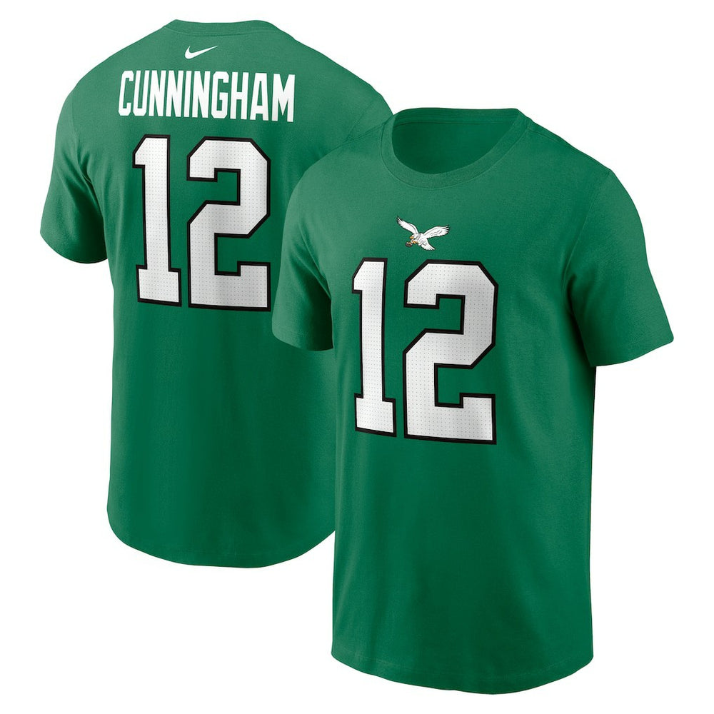 NFL Philadelphia Eagles Randall Cunningham  Retired Player Name & Number T-Shirt