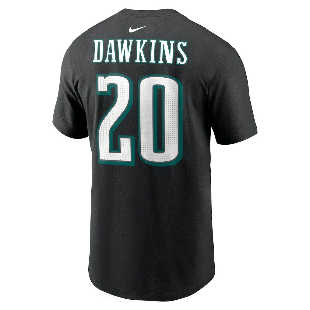 NFL Philadelphia Eagles Brian Dawkins  Retired Player Name & Number T-Shirt