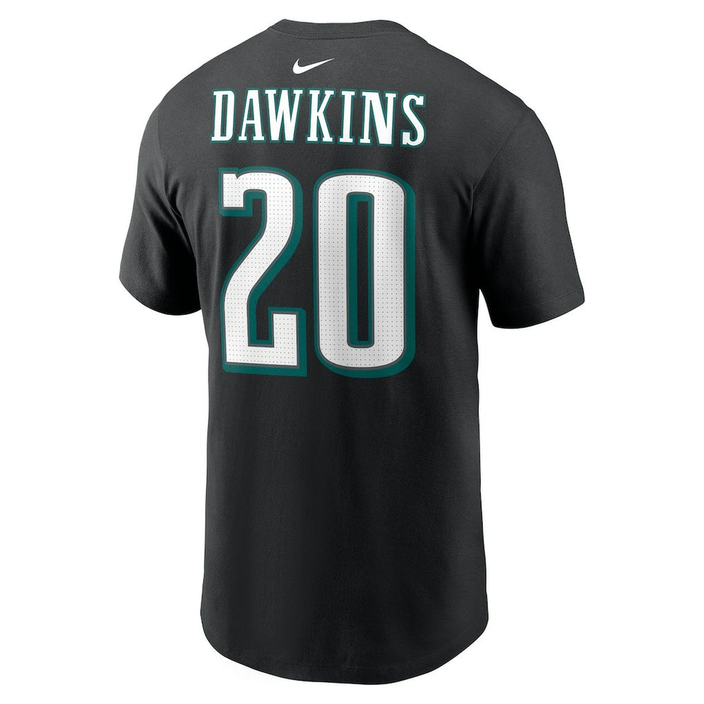NFL Philadelphia Eagles Brian Dawkins  Retired Player Name & Number T-Shirt