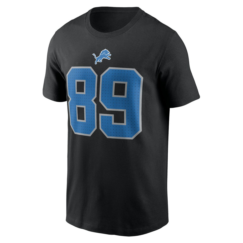 NFL Detroit Lions Dan Campbell  Retired Player Name & Number T-Shirt