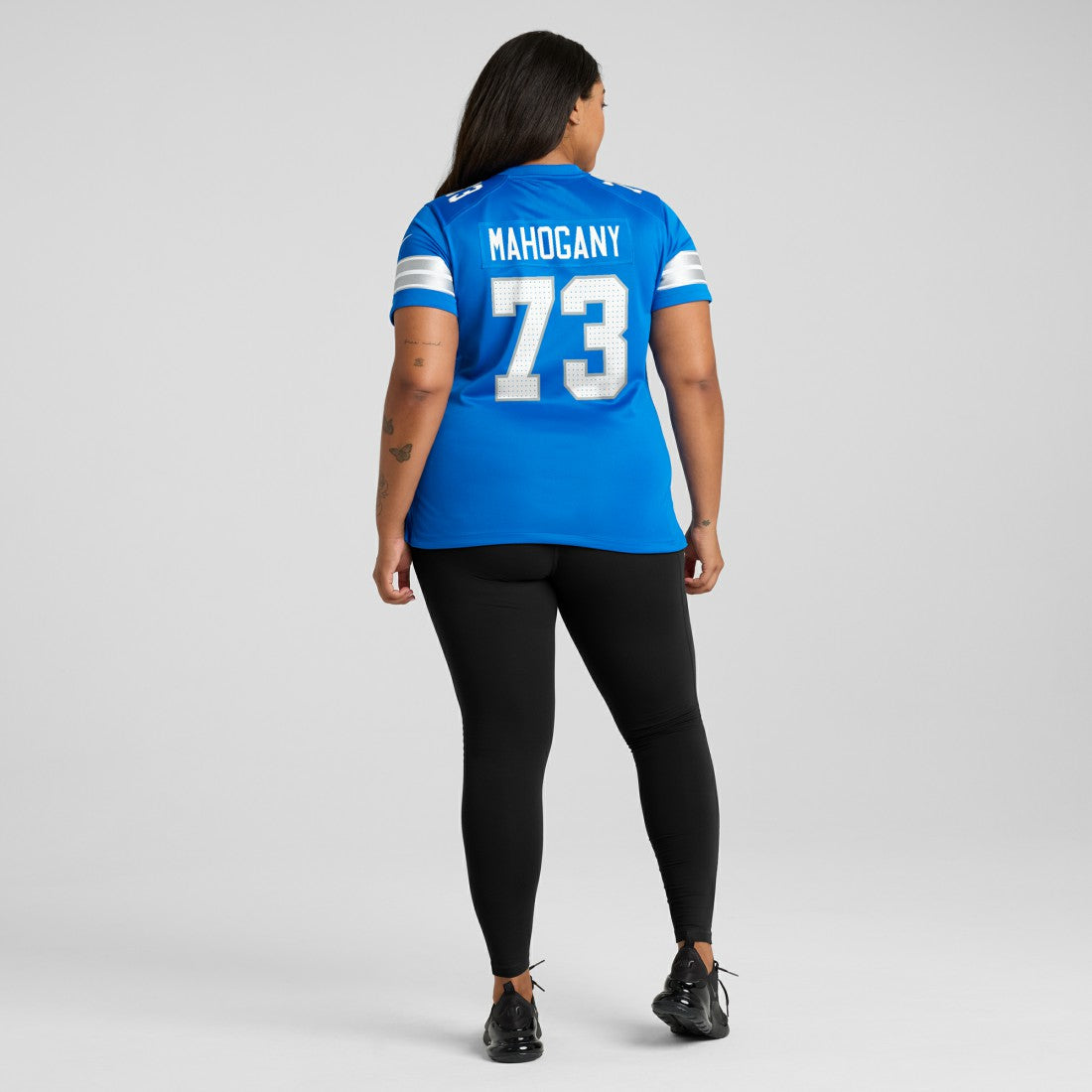 NFL Detroit Lions Christian Mahogany  Women's Team Game Jersey