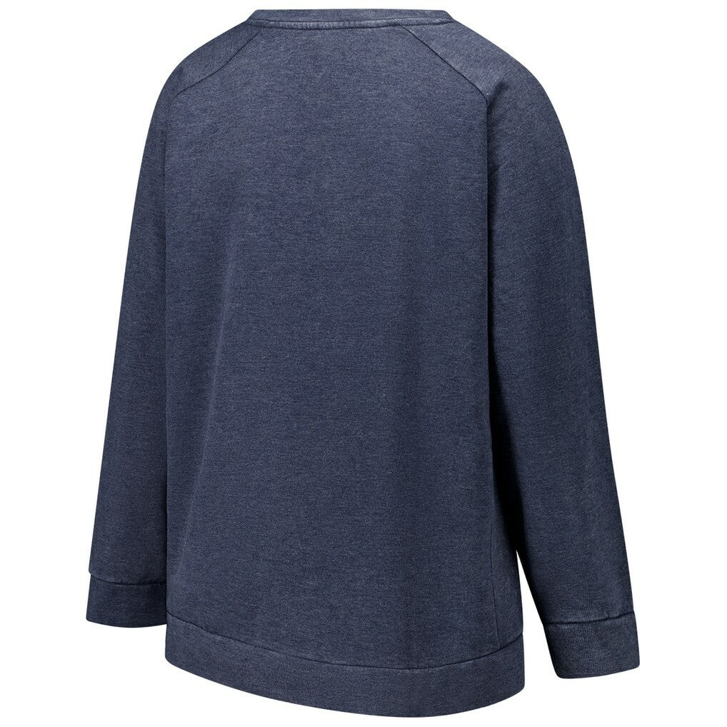 NFL Dallas Cowboys Profile Women's Plus Size Acid Wash Raglan Sweatshirt