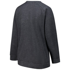 NFL Cincinnati Bengals Profile Women's Plus Size Acid Wash Raglan Sweatshirt