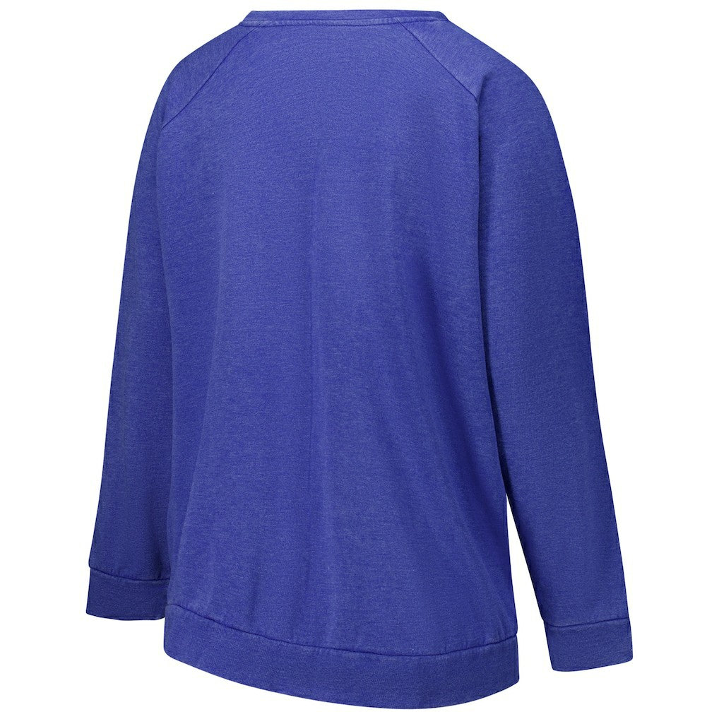 NFL Indianapolis Colts Profile Women's Plus Size Acid Wash Raglan Sweatshirt
