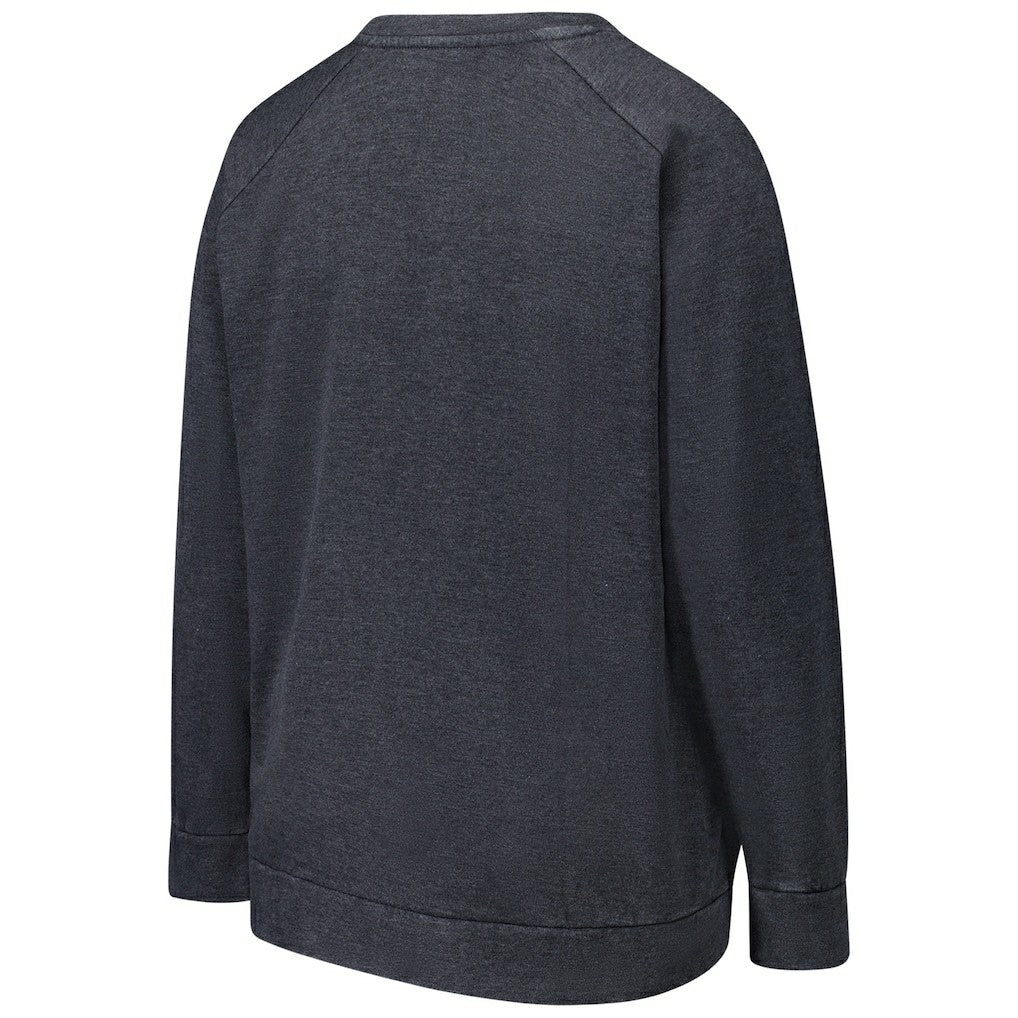 NFL Baltimore Ravens Profile Women's Plus Size Acid Wash Raglan Sweatshirt