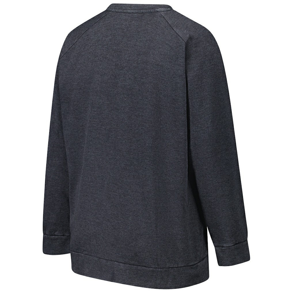 NFL Pittsburgh Steelers Profile Women's Plus Size Acid Wash Raglan Sweatshirt
